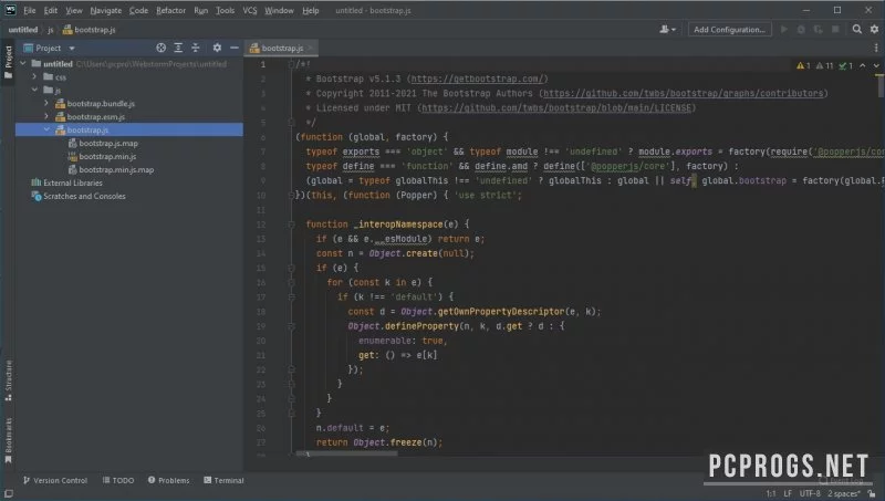 WebStorm — изображение 4