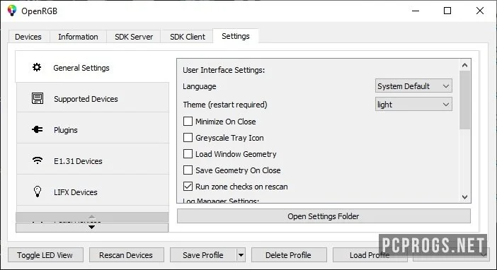 OpenRGB — изображение 4