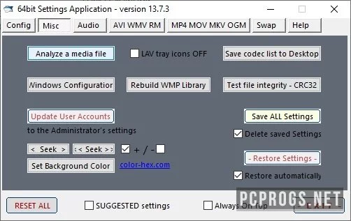 ADVANCED Codecs — изображение 2