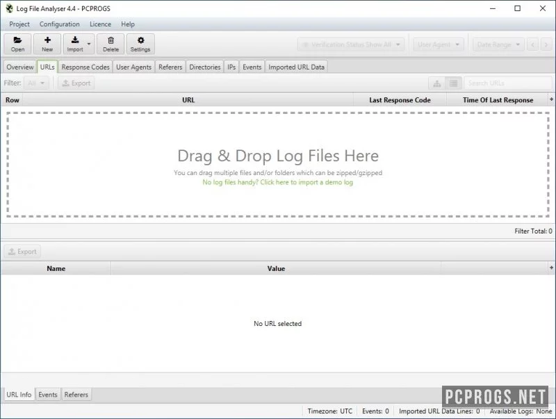 Screaming Fog Log File Analyser — изображение 2