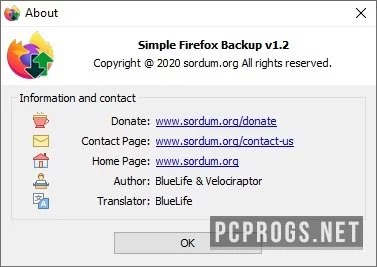 Simple Firefox Backup — изображение 2