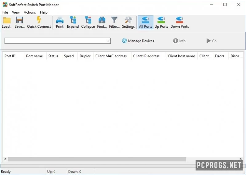 SoftPerfect Switch Port Mapper — изображение 1