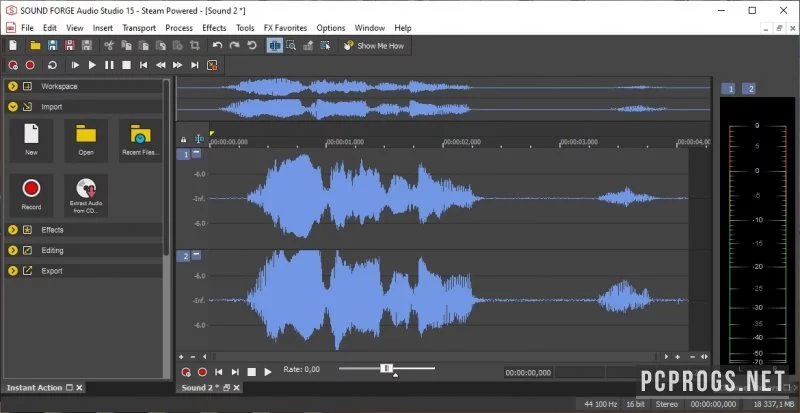 Sound Forge Audio Studio — изображение 2