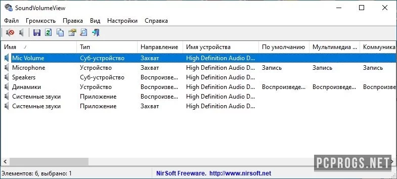 SoundVolumeView — изображение 2