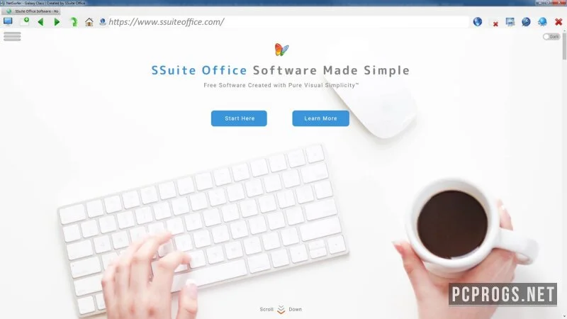 SSuite NetSurfer Web Browser — изображение 1