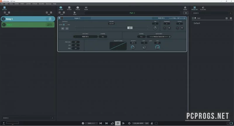 Steinberg VST Live — изображение 1