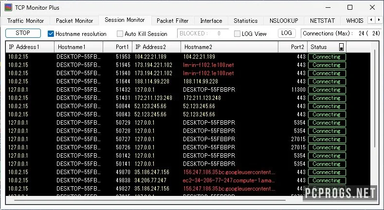 TCP Monitor Plus — изображение 2