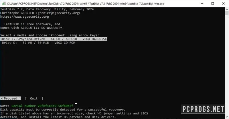 TestDisk & PhotoRecovery — изображение 1