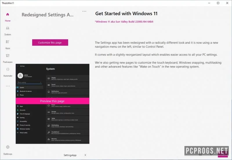 ThisIsWin11 — изображение 1