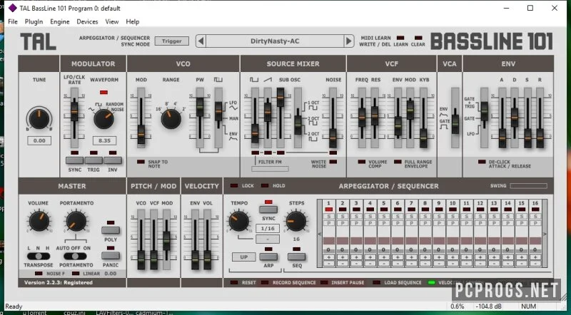 TAL BassLine 101 — изображение 1