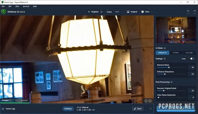 Topaz DeNoise AI — изображение 2