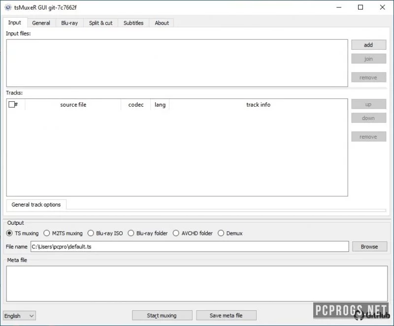 tsMuxeR — изображение 2