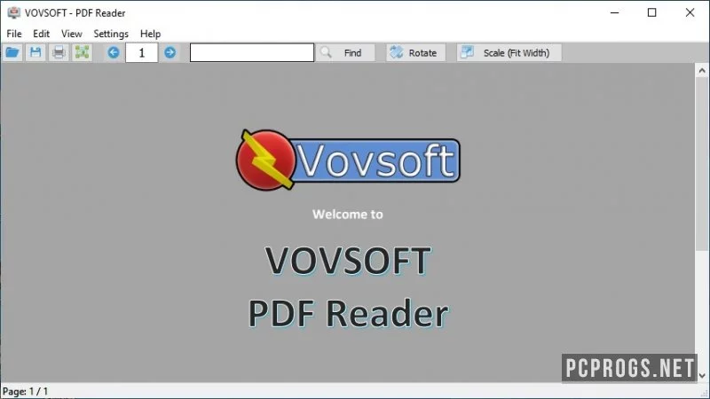 Vovsoft PDF Reader — изображение 1