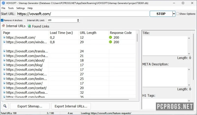 Sitemap Generator — изображение 1