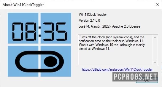 Win11ClockToggler — изображение 2