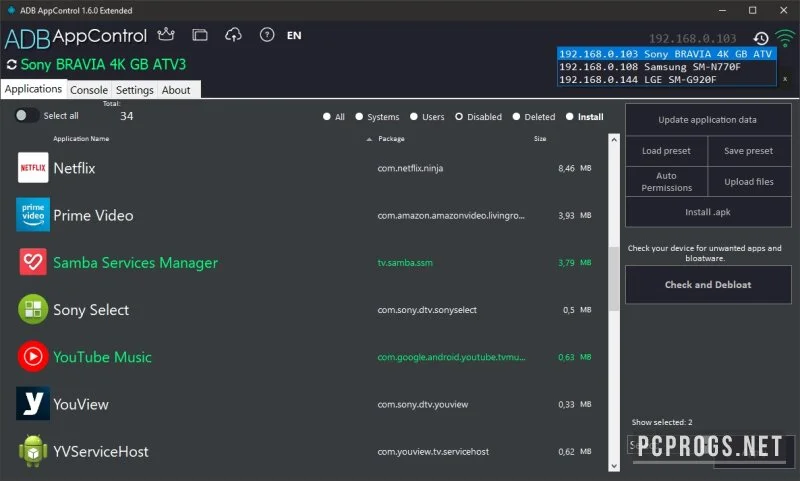 ADB AppControl — изображение 4