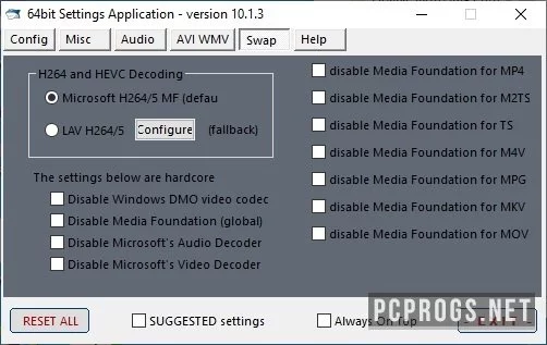STANDARD Codecs — изображение 5