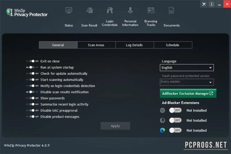 WinZip Privacy Protector — изображение 4