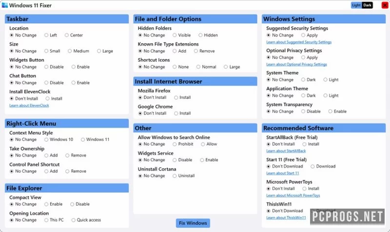 Windows 11 Fixer — изображение 1