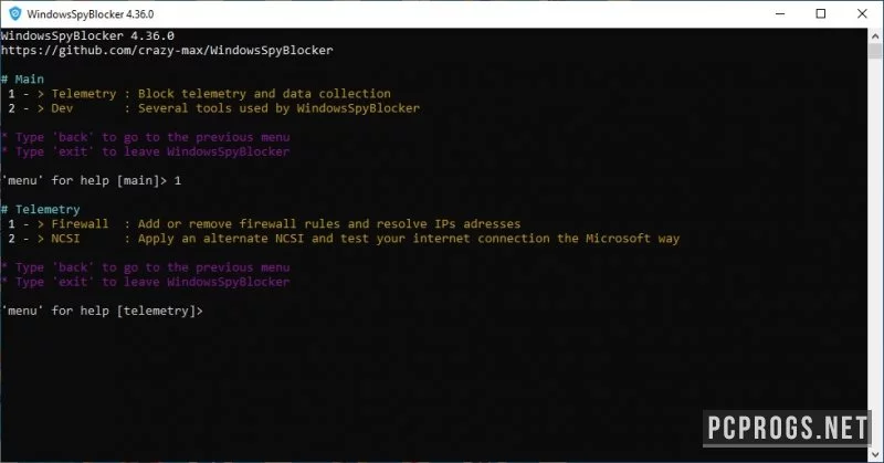 Windows Spy Blocker — изображение 2