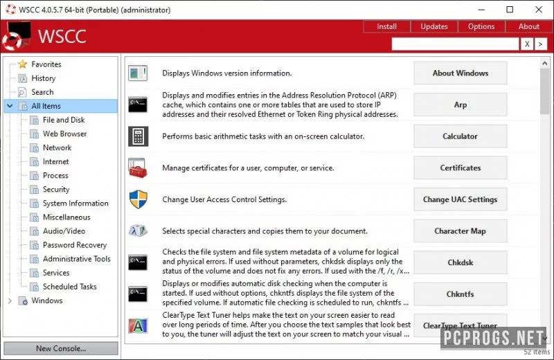 Windows System Control Center — изображение 2