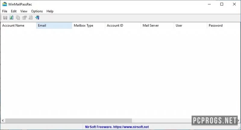 WinMailPassRec — изображение 1