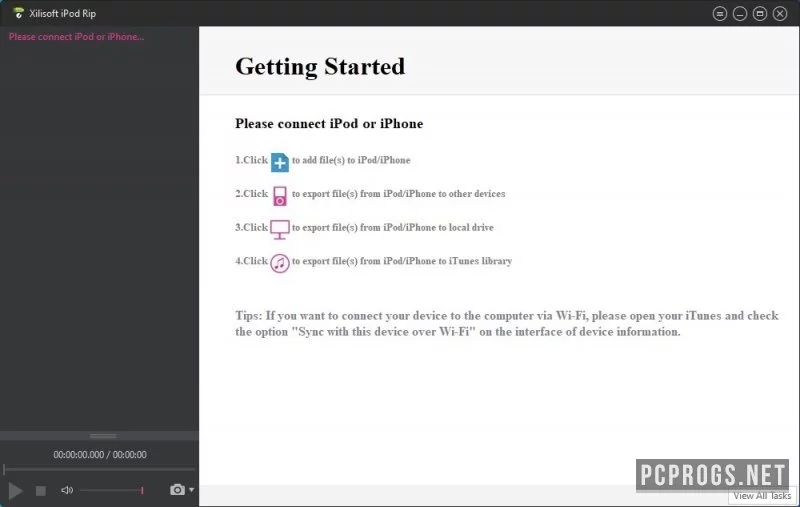Xilisoft iPod Rip — изображение 1
