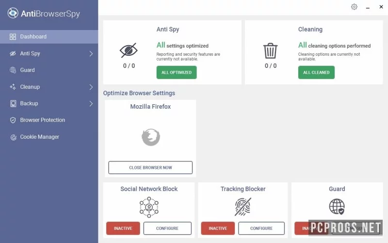 AntiBrowserSpy — изображение 2