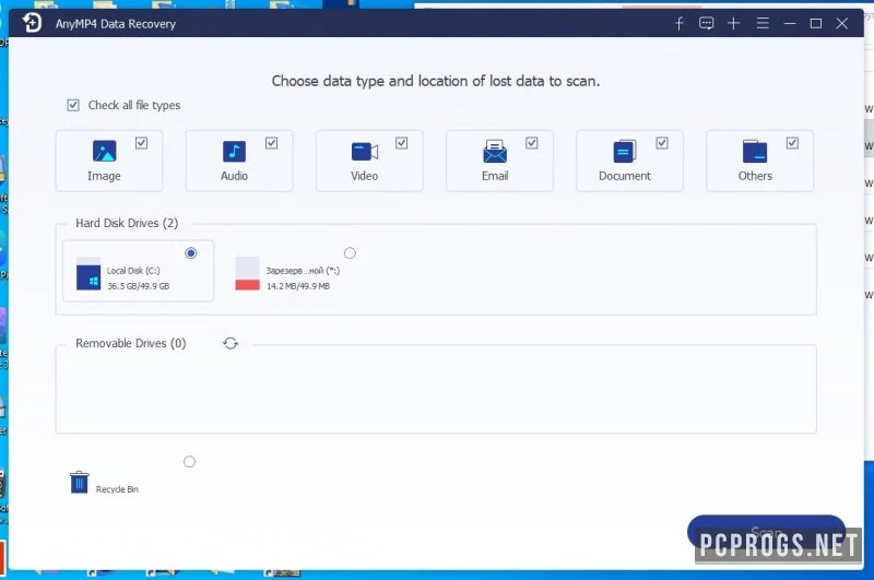 AnyMP4 Data Recovery — изображение 2