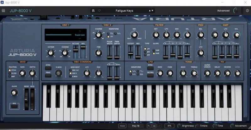 Arturia Jup-8000 — изображение 1