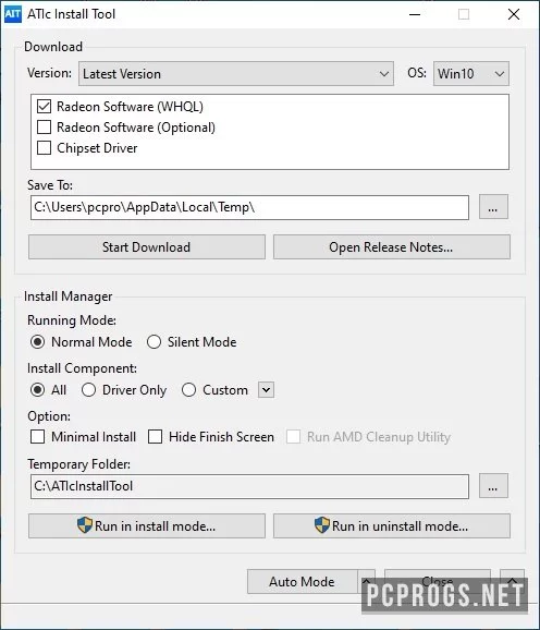 ATIc Install Tool — изображение 2