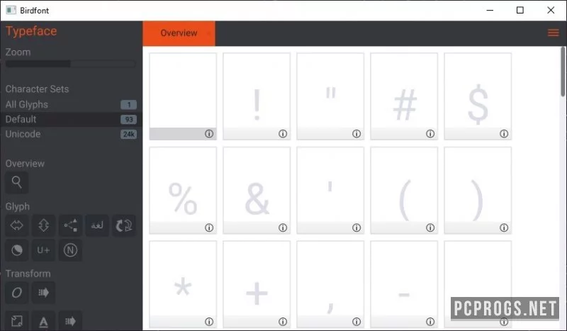 BirdFont — изображение 1