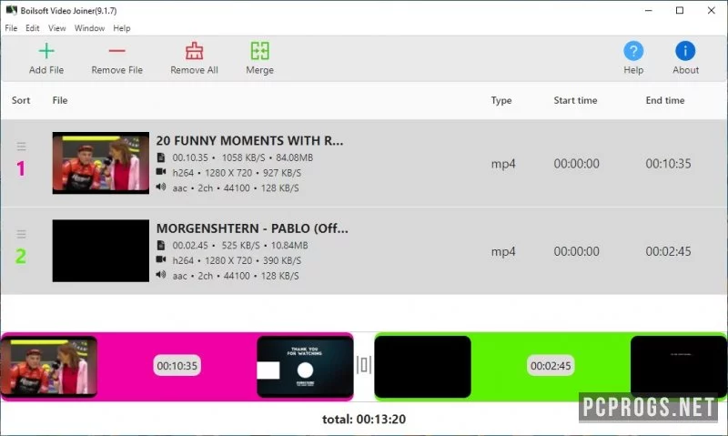 Boilsoft Video Joiner — изображение 1