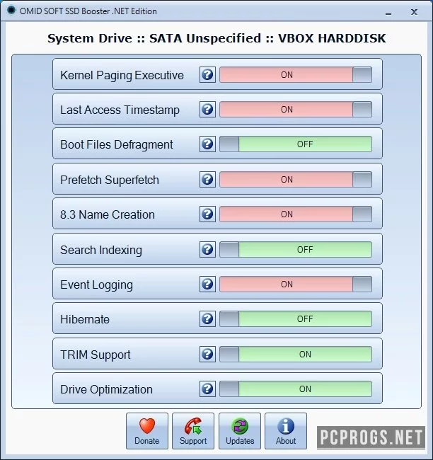 SSD Booster .NET — изображение 1