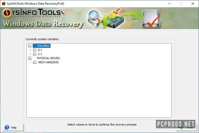 SysInfoTools Windows Data Recovery — изображение 1