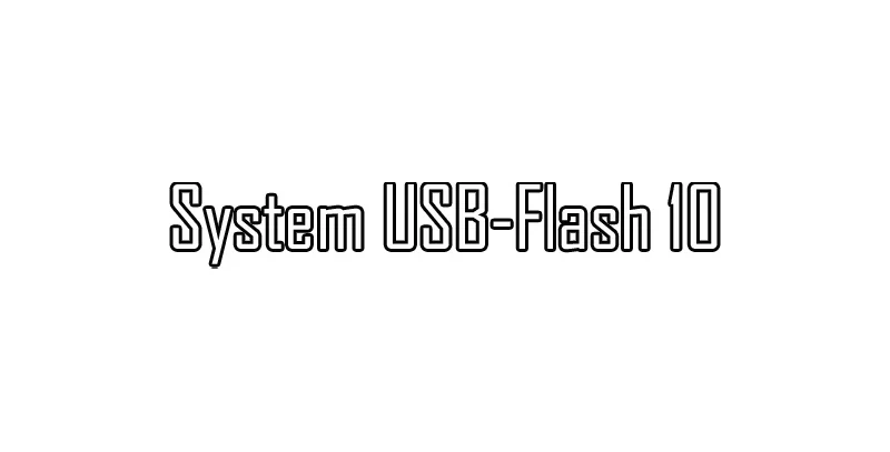 System USB-Flash — изображение 1