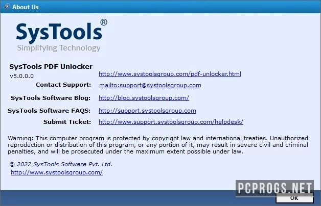 SysTools PDF Unlocker — изображение 2