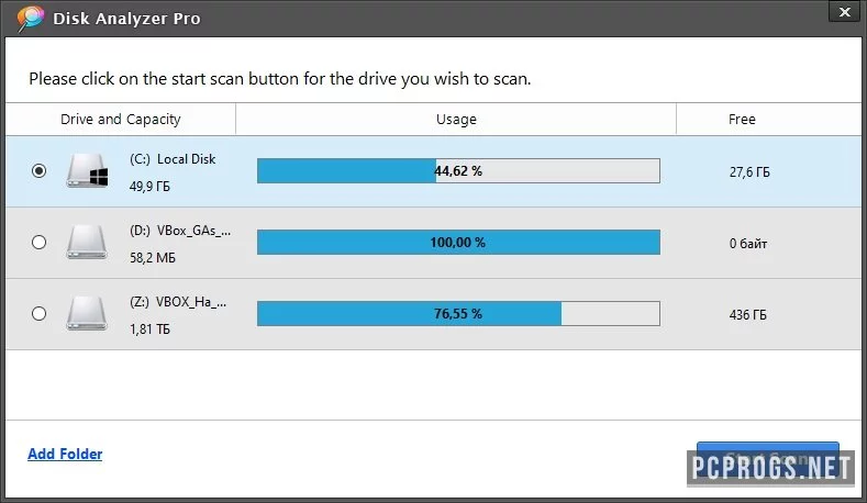 SysTweak Disk Analyzer — изображение 1