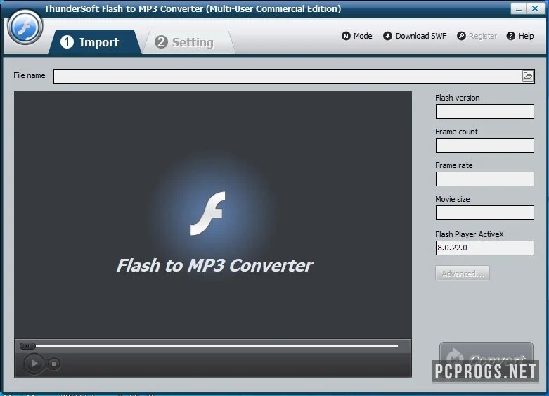 Flash to MP3 Converter — изображение 1