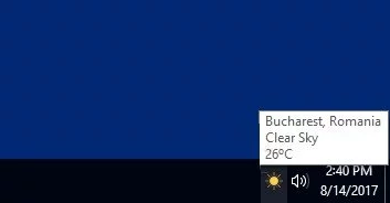 Tray Weather — изображение 1
