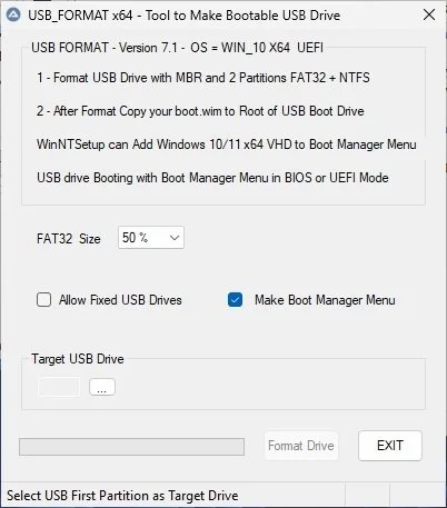 USB FORMAT — изображение 1