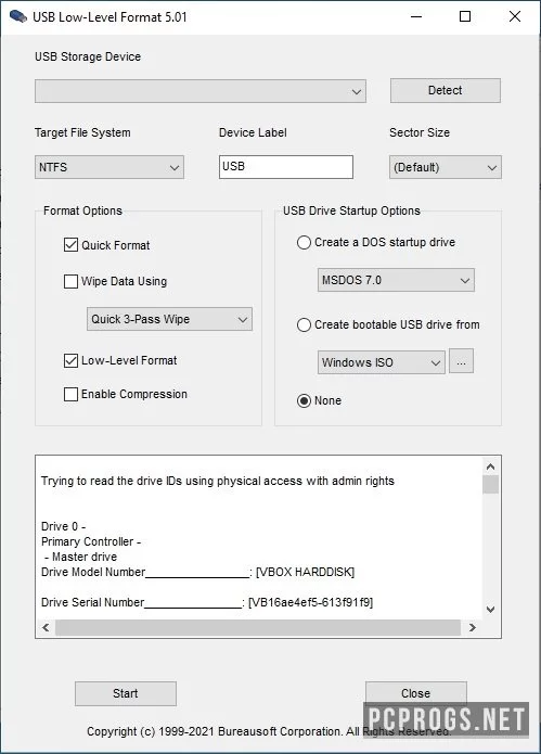 USB Low-Level Format — изображение 1