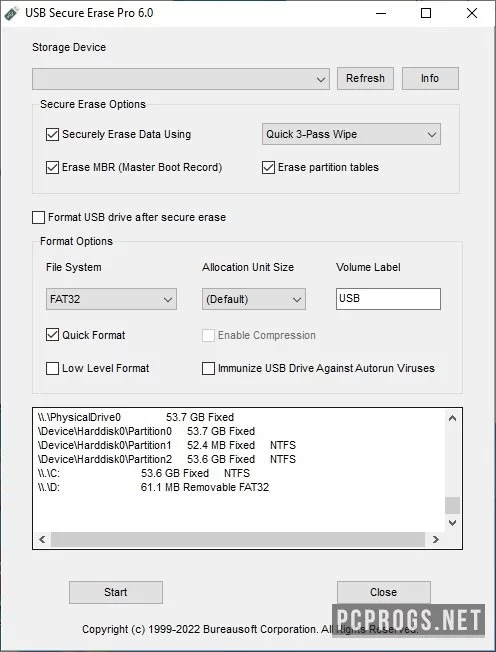 USB Secure Erase — изображение 1