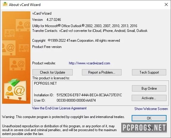 vCard Wizard — изображение 2