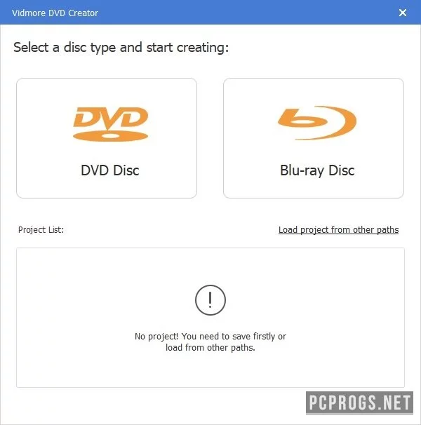 Vidmore DVD Creator — изображение 1