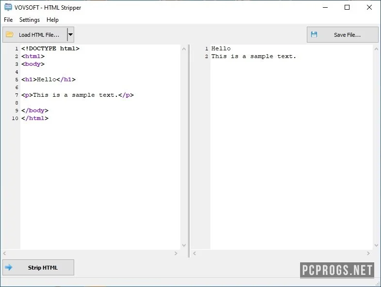HTML Stripper — изображение 1
