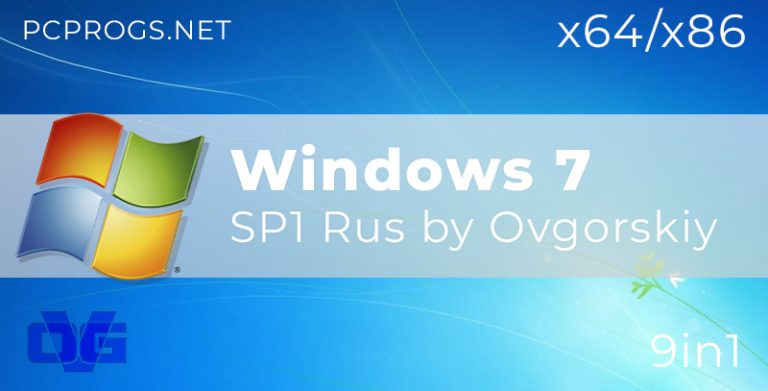 Windows 7 SP1 9в1 русская 02.2024 от OVGorskiy (x64/x86) торрент